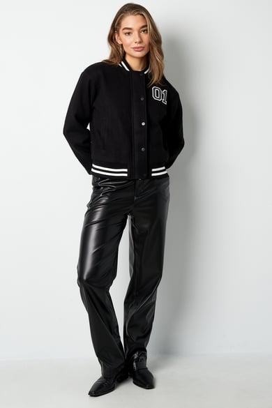 Bomber jacket sporty spice - Black h5 Picture6